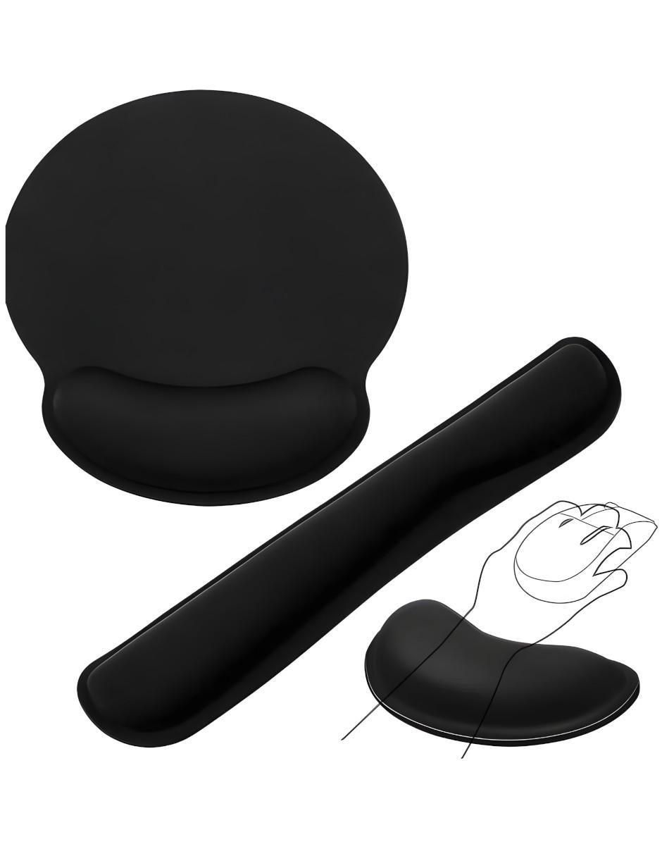 Mouse pad Wünd con apoyo para muñeca y antideslizante