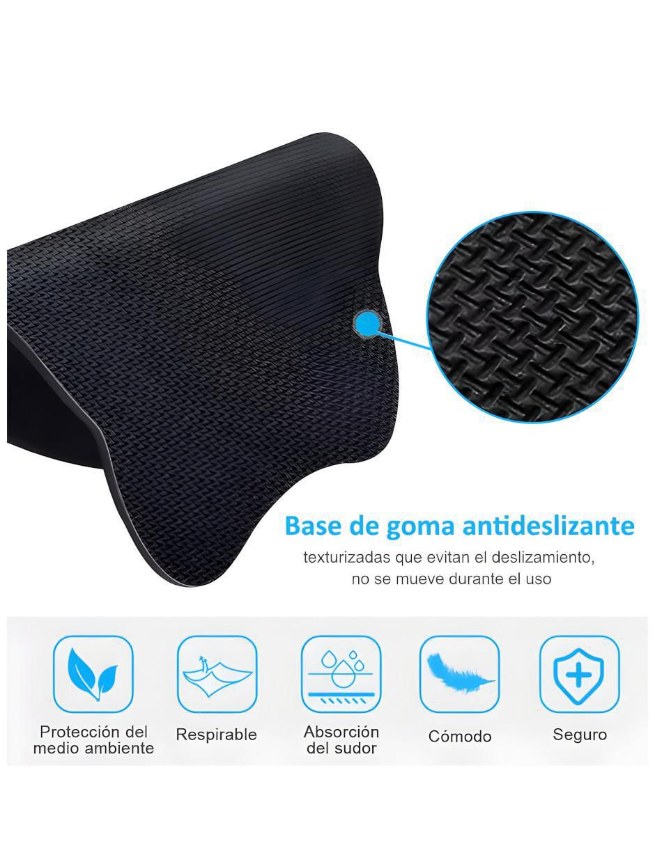 Mouse pad Wünd con apoyo para muñeca y antideslizante