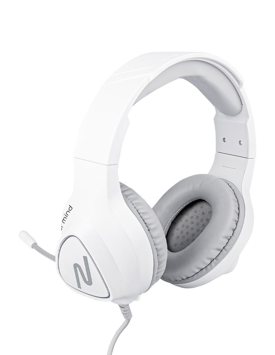 Audífonos gamer Over-Ear Nsacau01 alámbricos con cancelacion de ruido 3