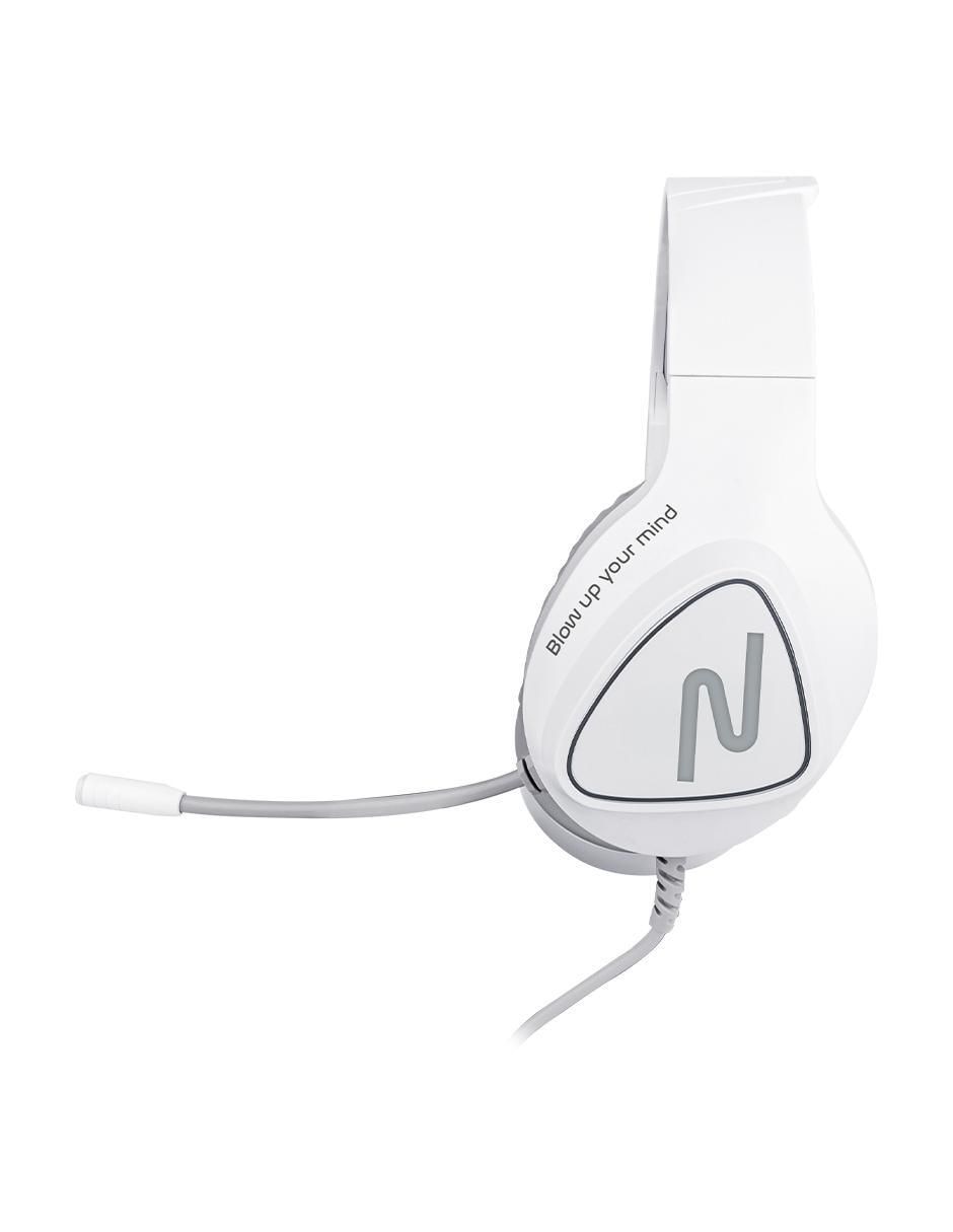 Audífonos gamer Over-Ear Nsacau01 alámbricos con cancelacion de ruido 4