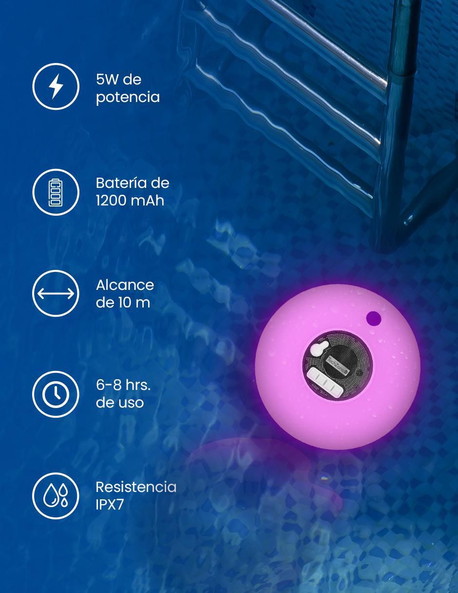 Bocina portátil TZAUBOB01 bluetooth 2