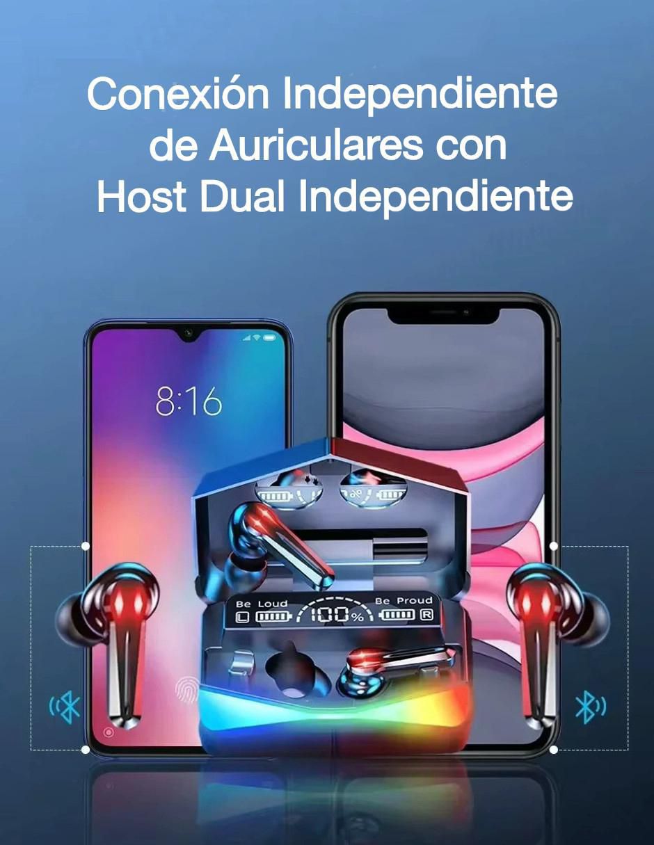 Audífonos In-Ear M28 inalámbricos con cancelacion de ruido 4