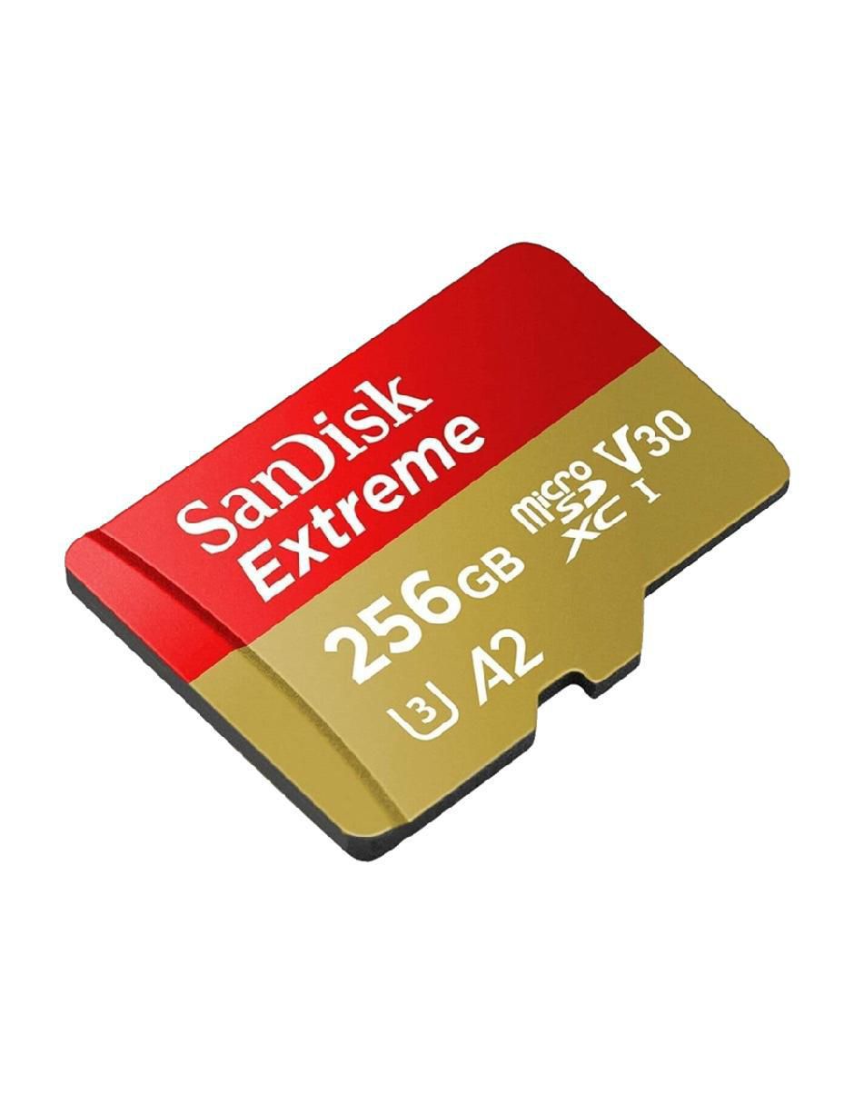 Memoria micro SD Sandisk capacidad 256 GB