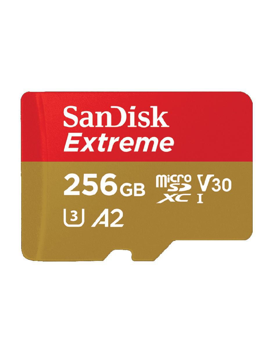 Memoria micro SD Sandisk capacidad 256 GB