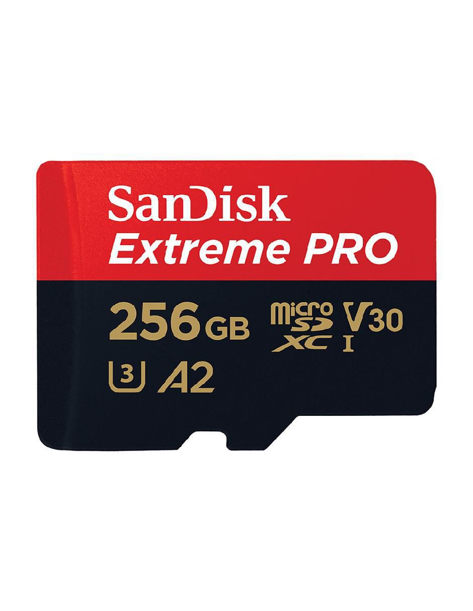 Memoria Micro SD Sandisk capacidad 256 GB