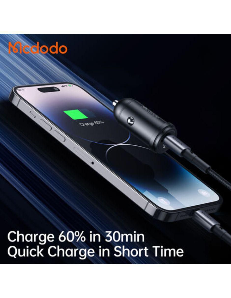 Cargador auto Mcdodo USB tipo C