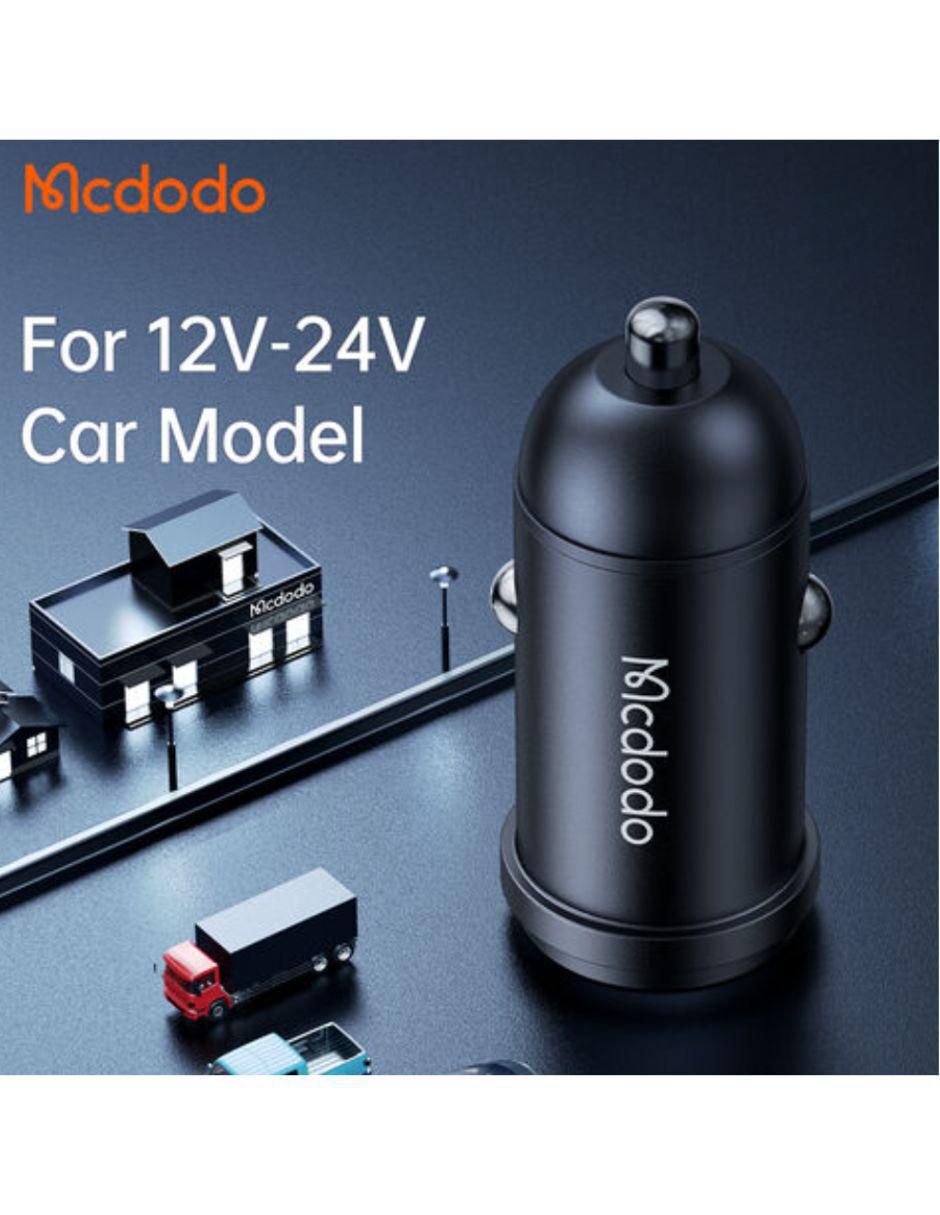 Cargador auto Mcdodo USB tipo C