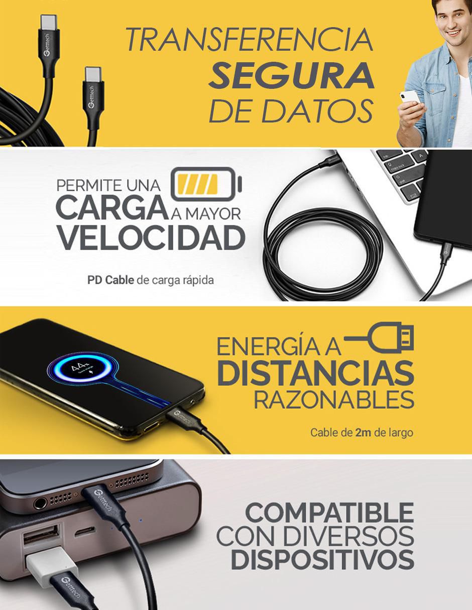 Cable USB C de 2 m 7