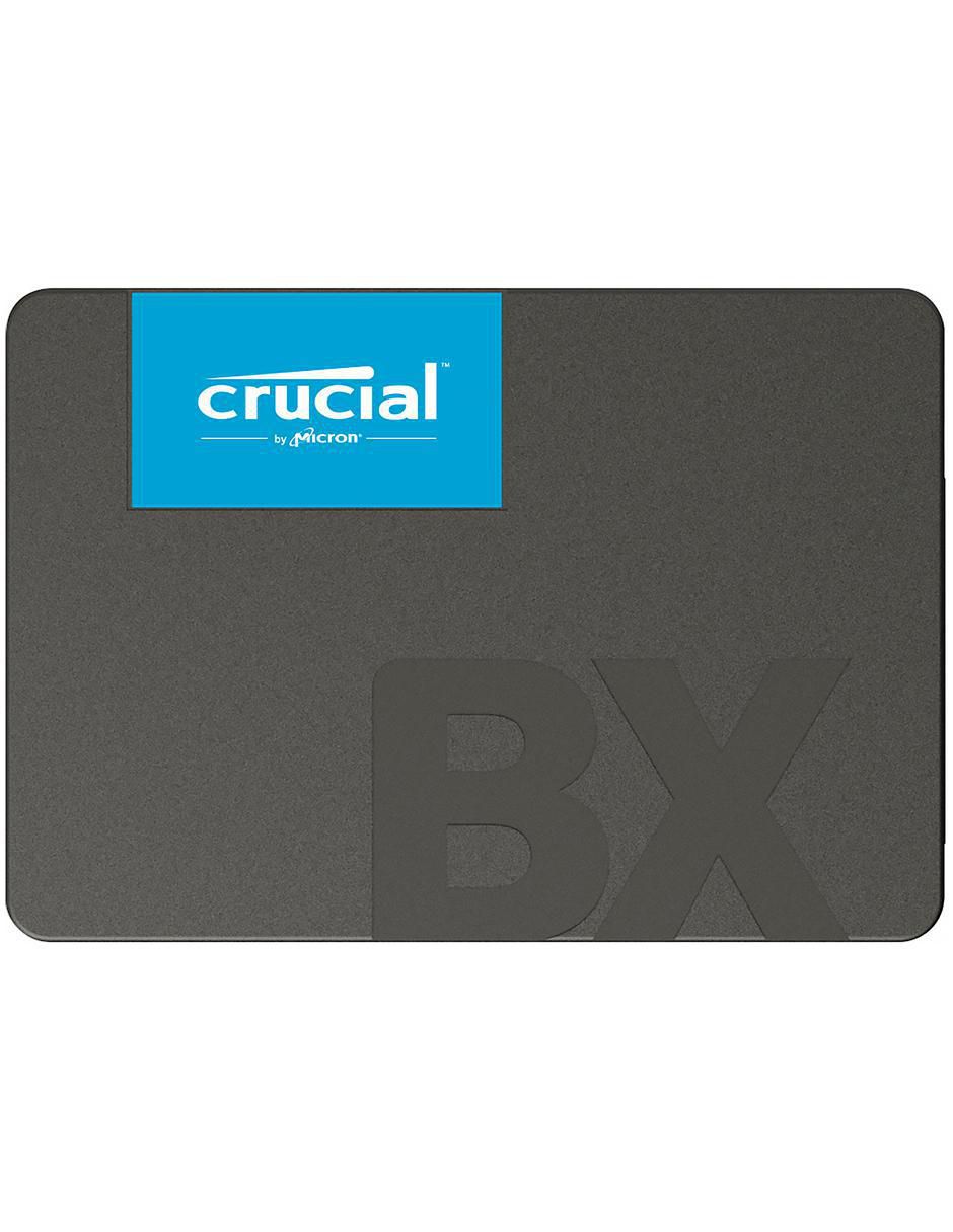 Unidad SSD Crucial capacidad 500 GB