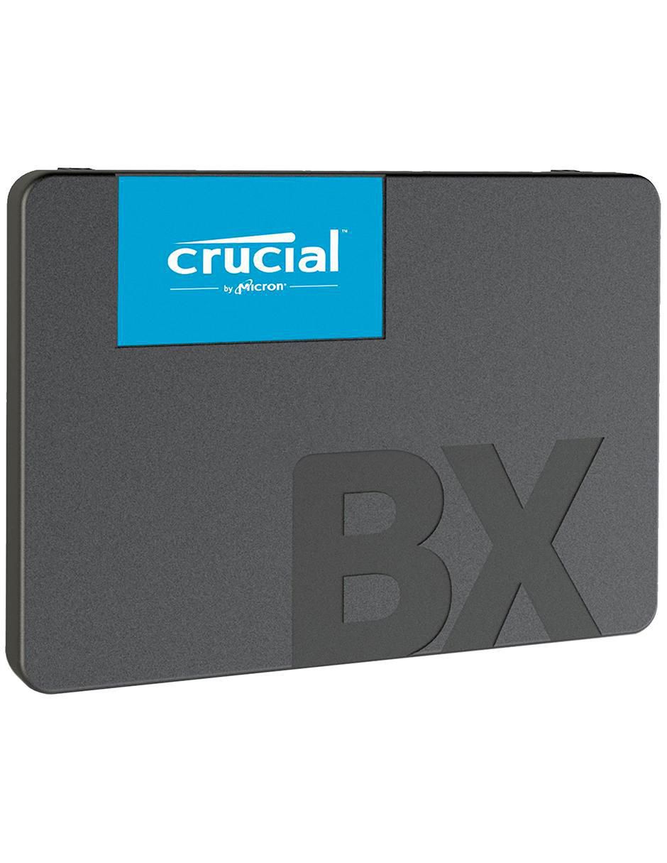 Unidad SSD Crucial capacidad 500 GB