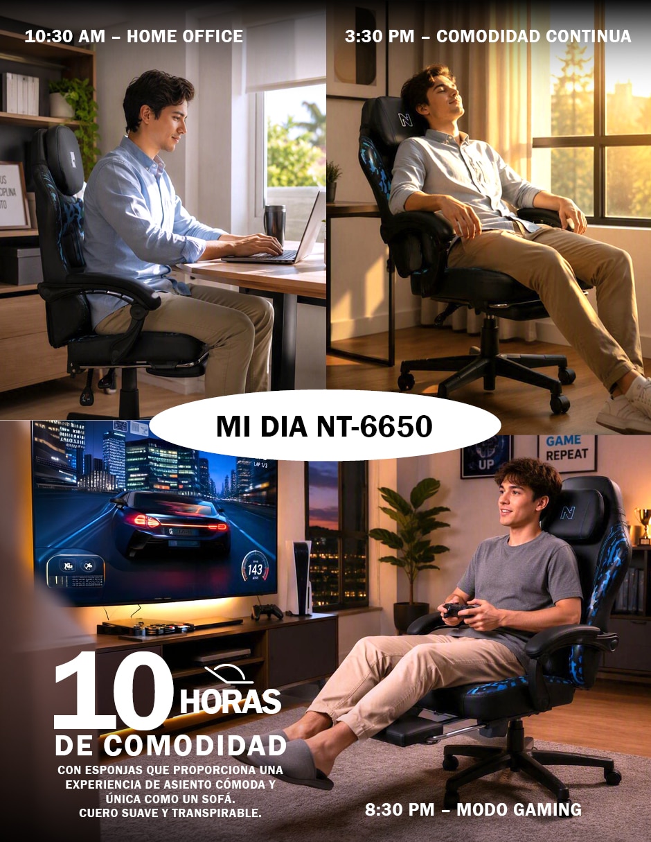 Silla gamer Nenotech 15
