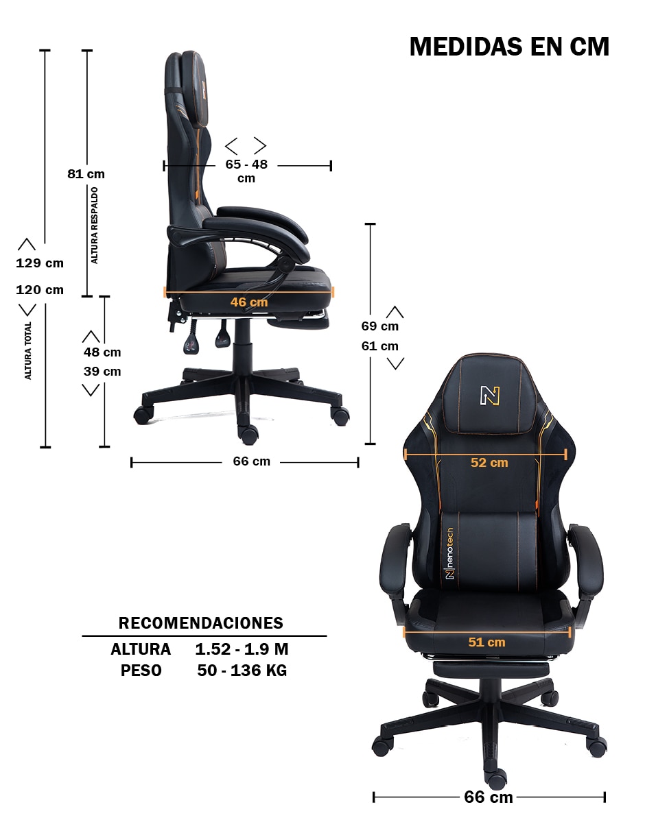Silla gamer Nenotech 14