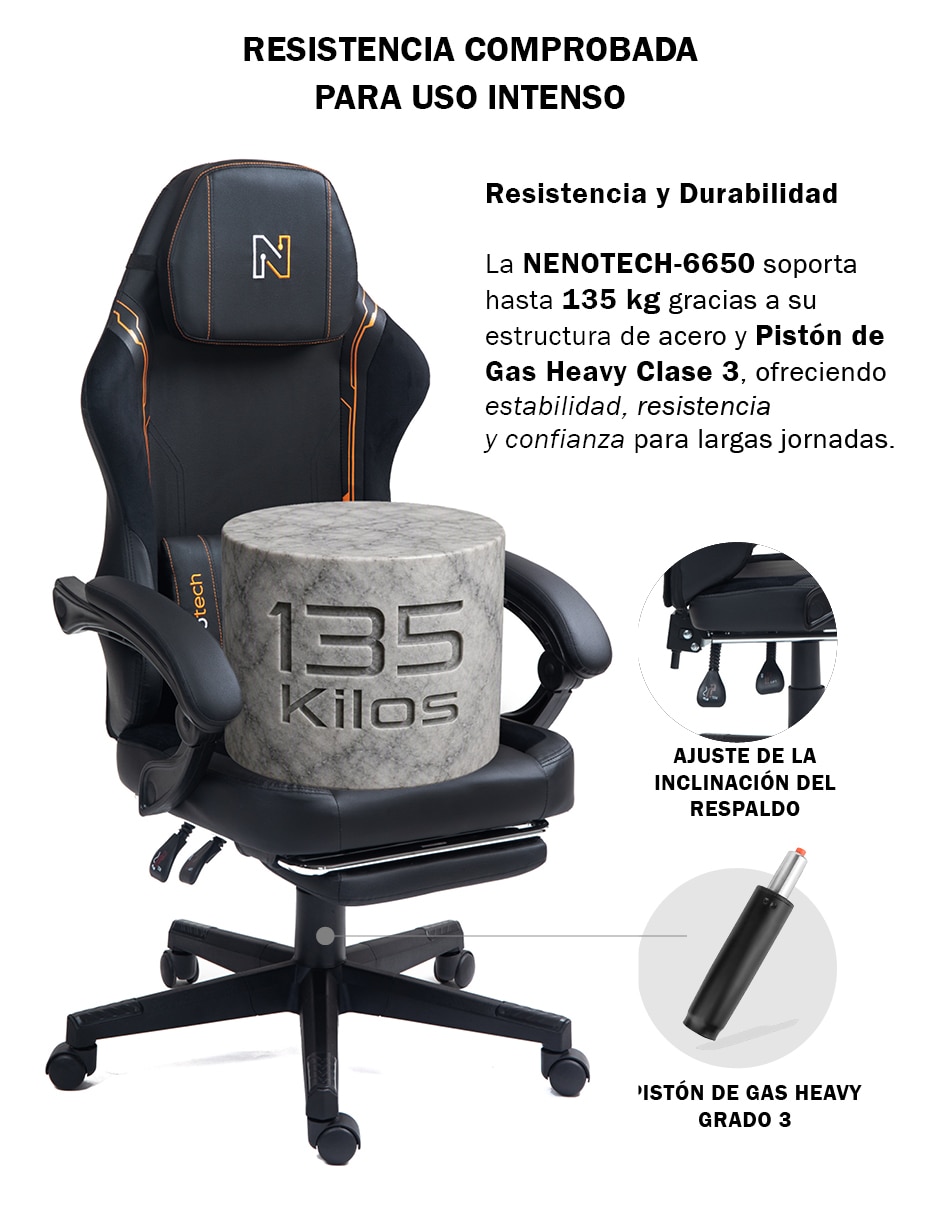 Silla gamer Nenotech 12