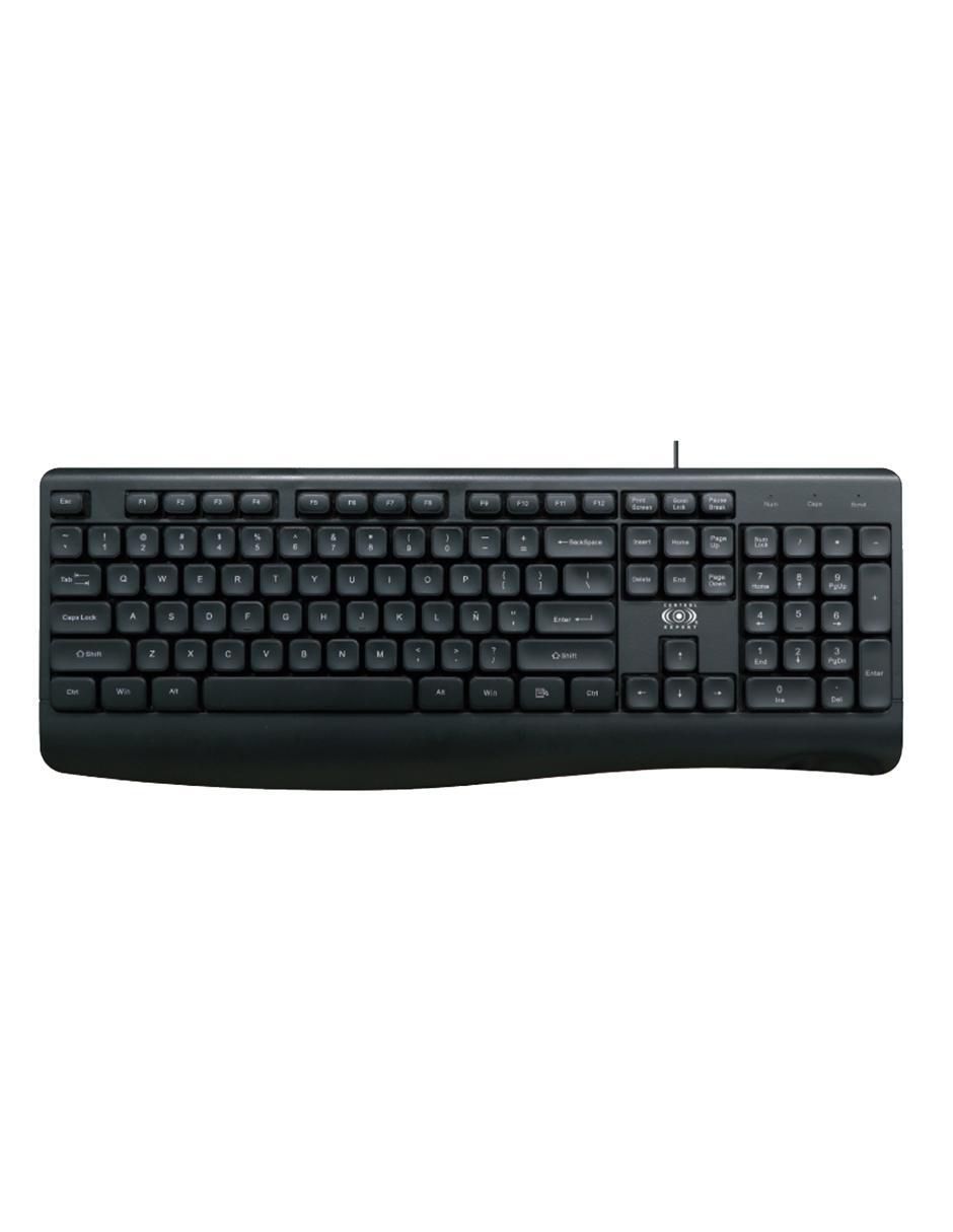Teclado conexión alámbrica control expert ce-k26