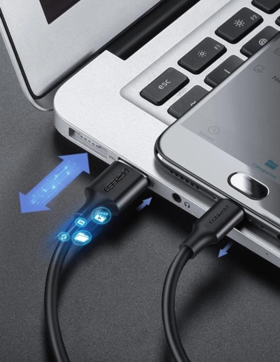 Cable micro USB a tipo USB A de 1 m