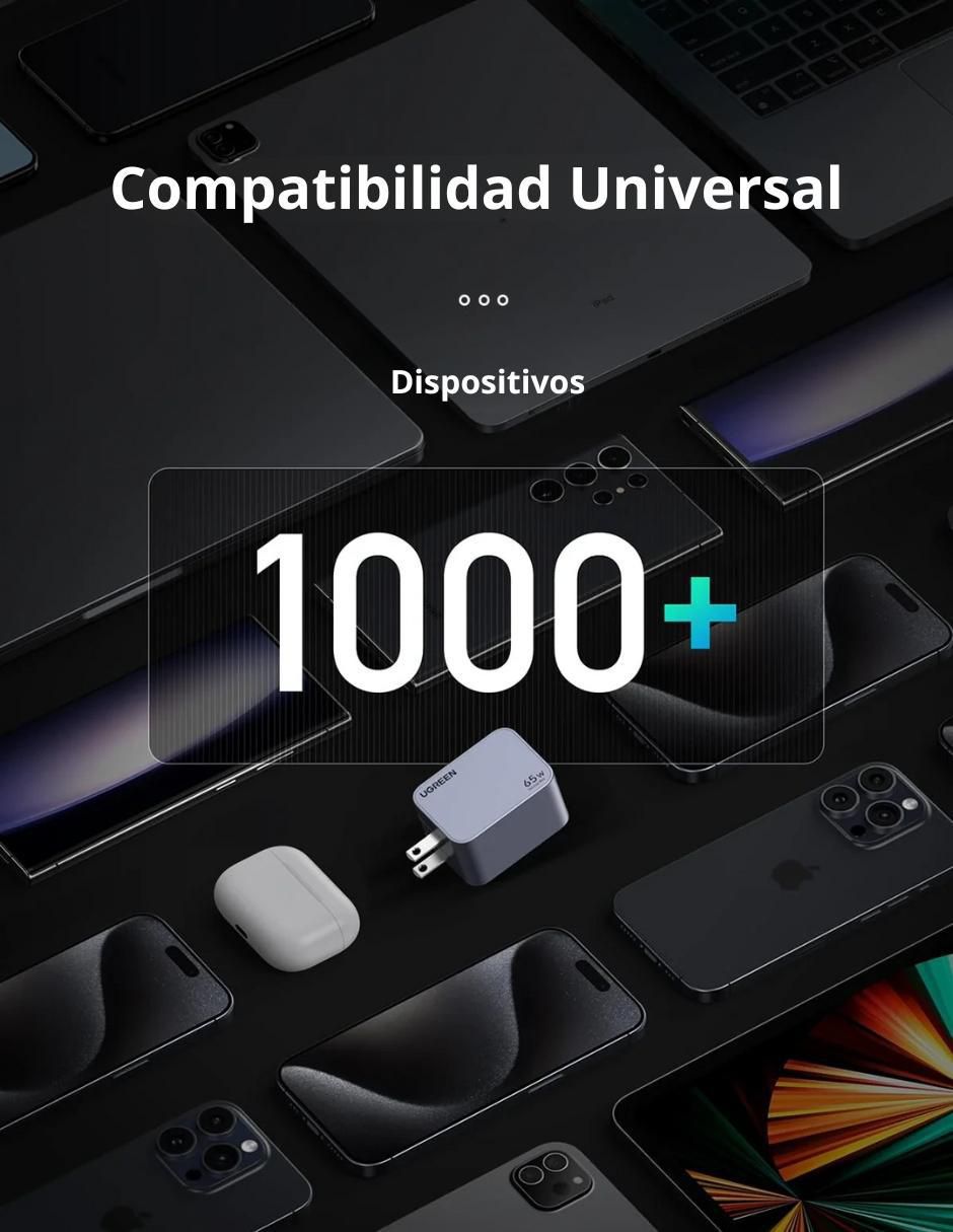 Cargador pared Ugreen USB + USB tipo C
