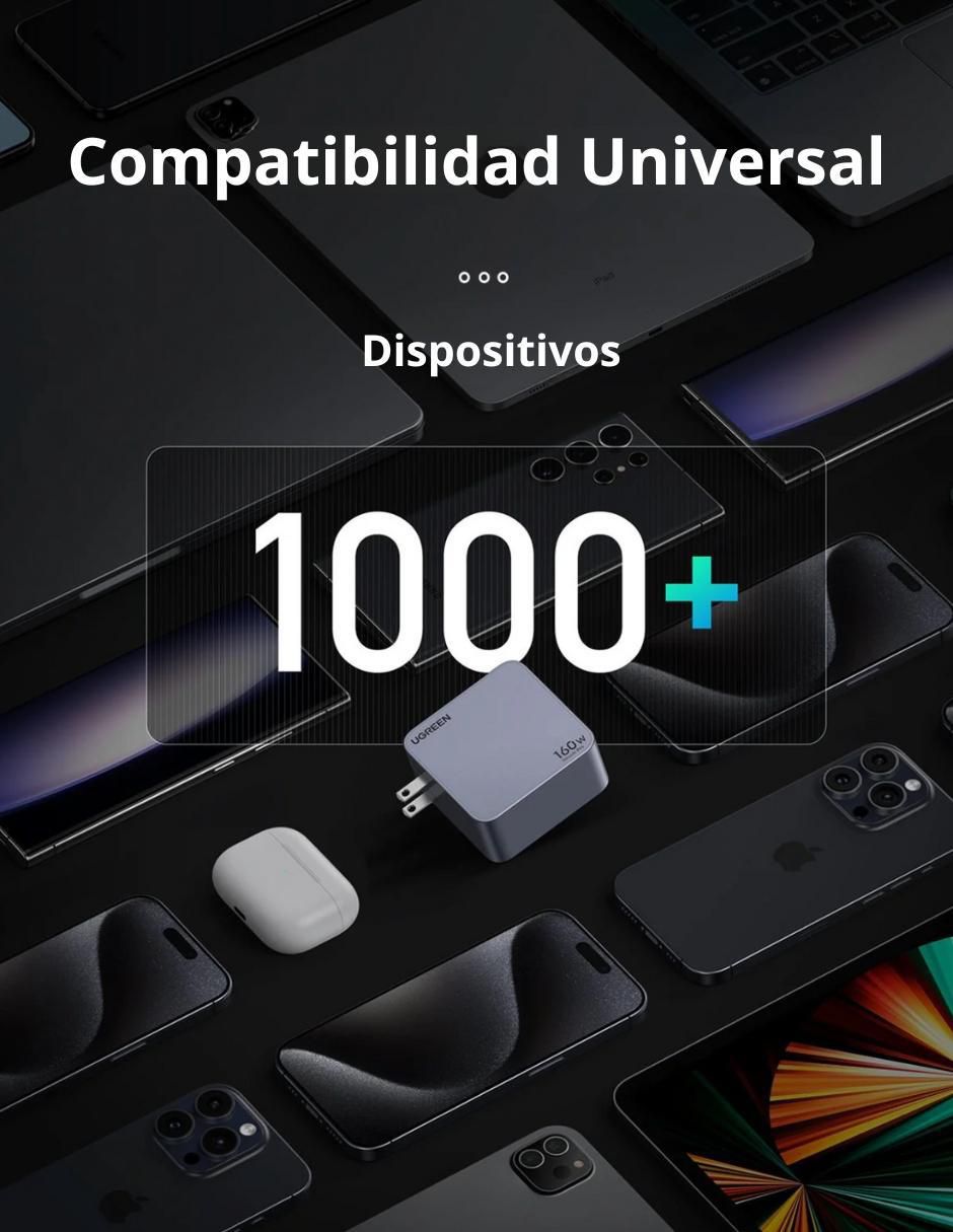 Cargador pared USB + USB tipo C 7