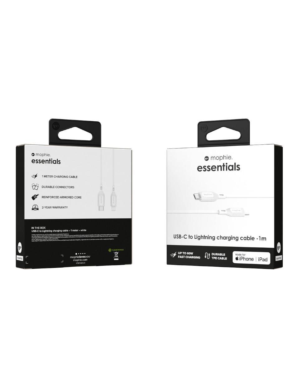 Cable lightning a tipo USB C de 1 m