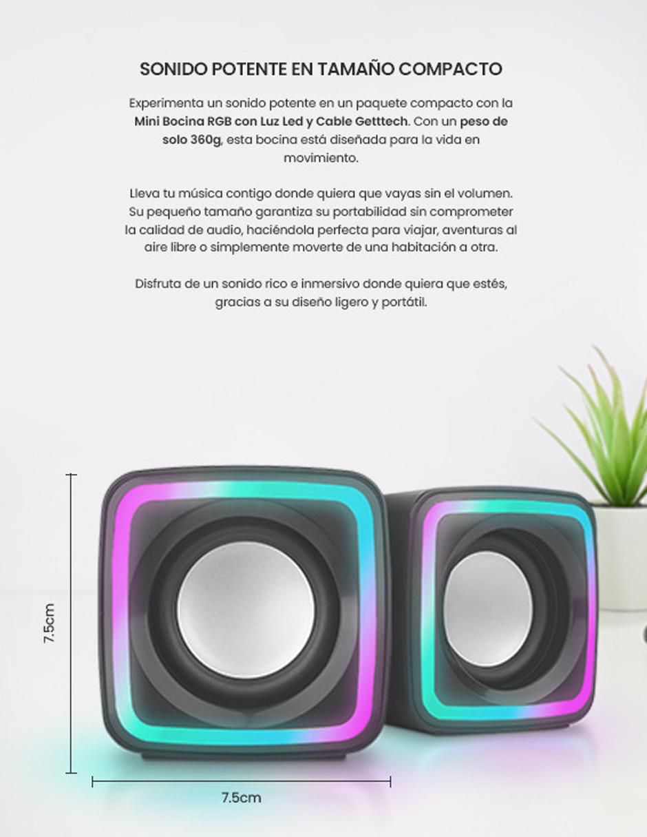 Set de bocinas GUS-ESRWR-01 alámbrica 6