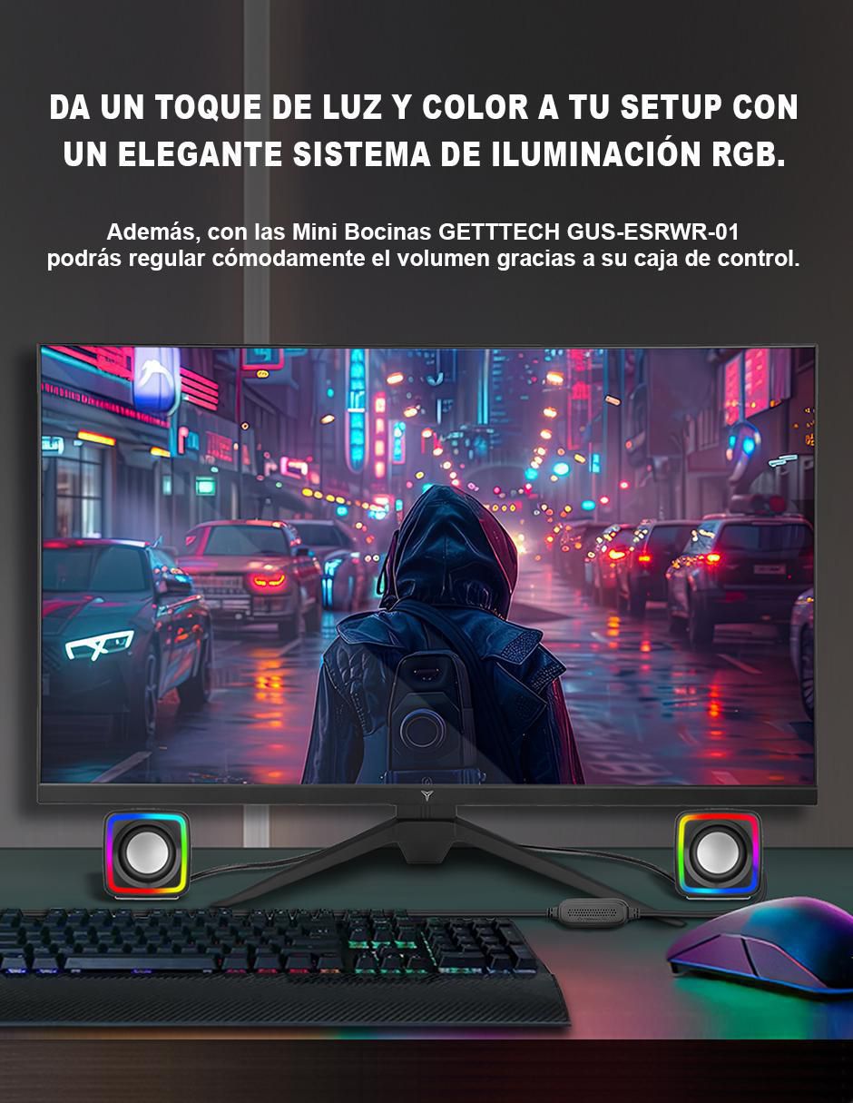 Set de bocinas GUS-ESRWR-01 alámbrica