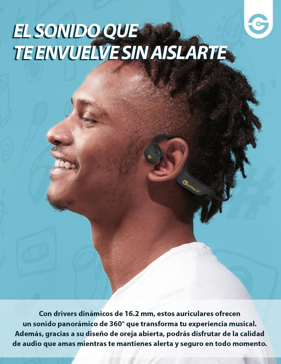 Audífonos True Wireless Sport Gue-Mssbt-01-Yw inalámbricos 3