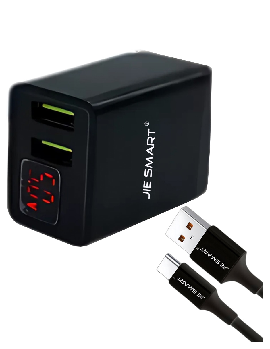 Cargador pared USB tipo A 4