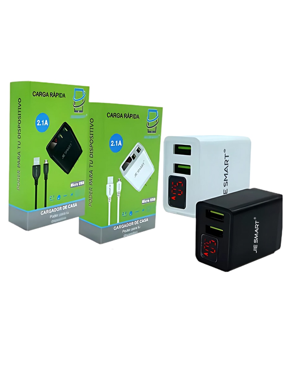 Cargador pared USB tipo A 2
