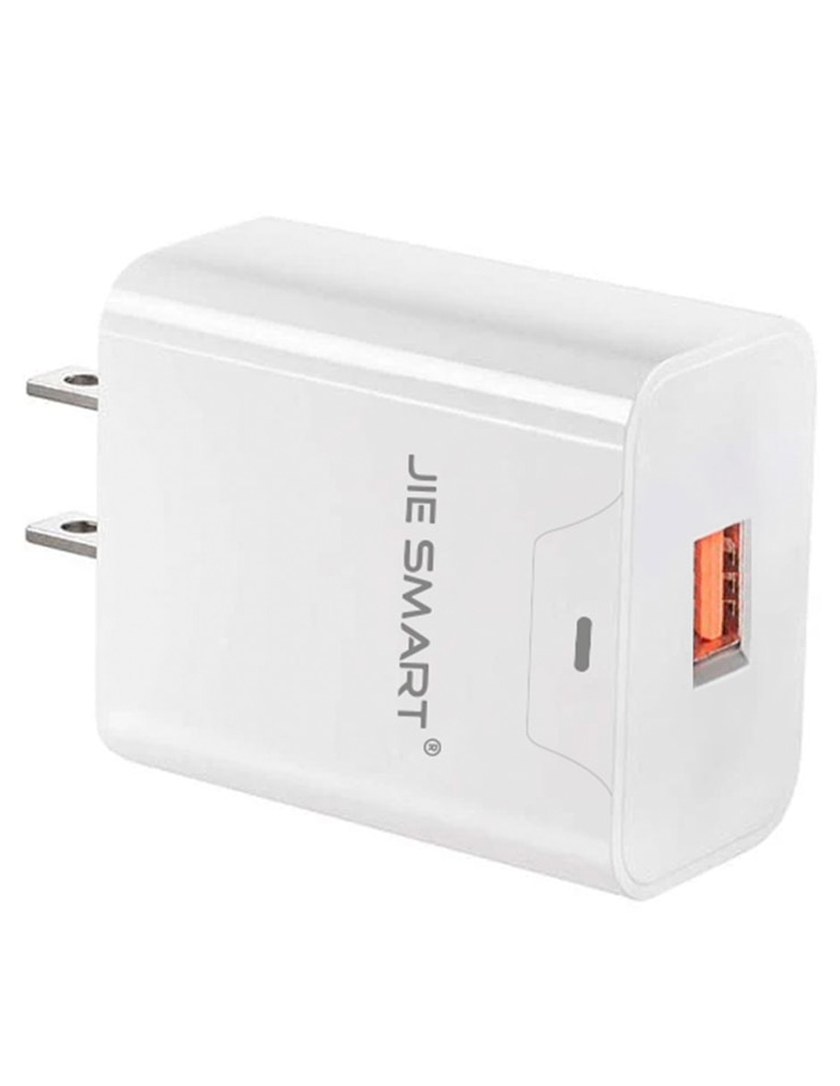 Cargador pared USB tipo A Cargador pared USB tipo A