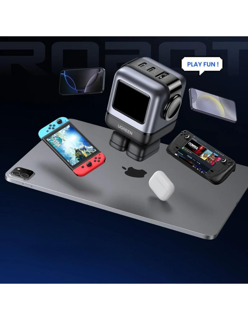 Cargador pared USB + USB tipo C 6