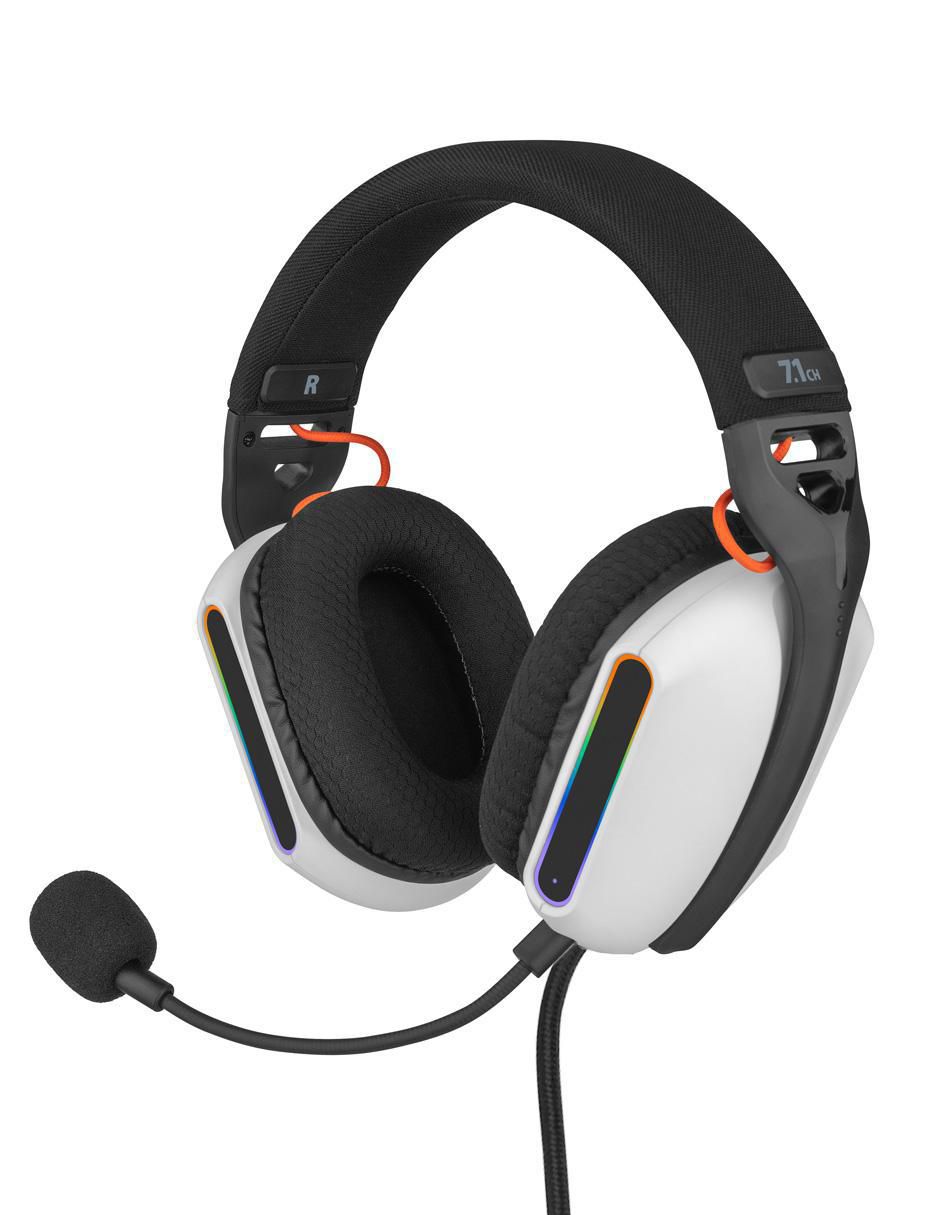 Audífonos gamer alámbricos Guh-G3Nw3-G1 Rgb 7.1 6