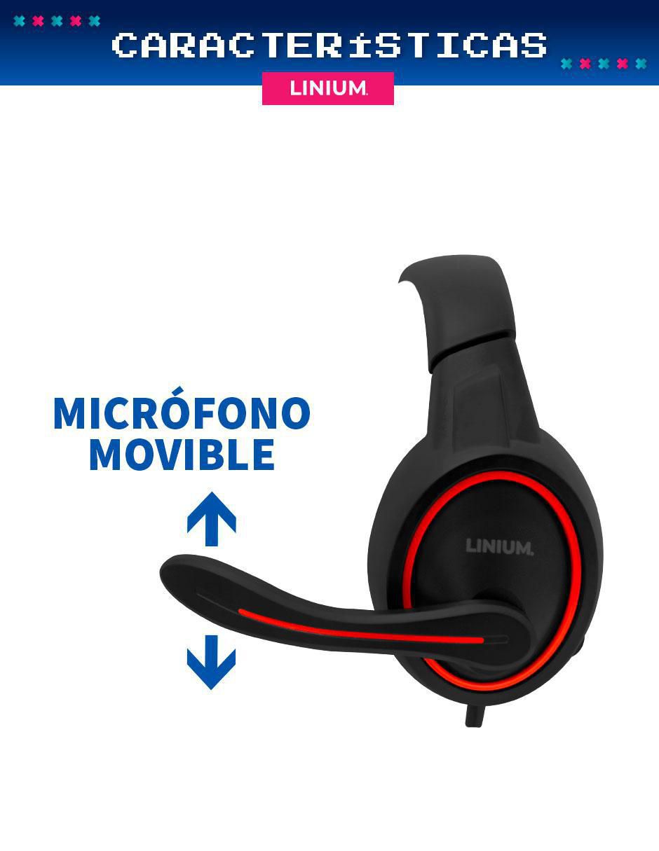 Audífonos gamer alámbricos Gamer 9