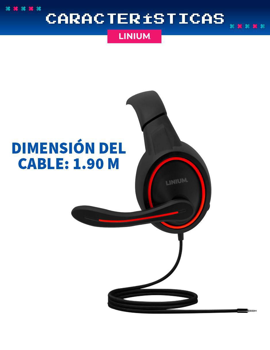Audífonos gamer alámbricos Gamer 10