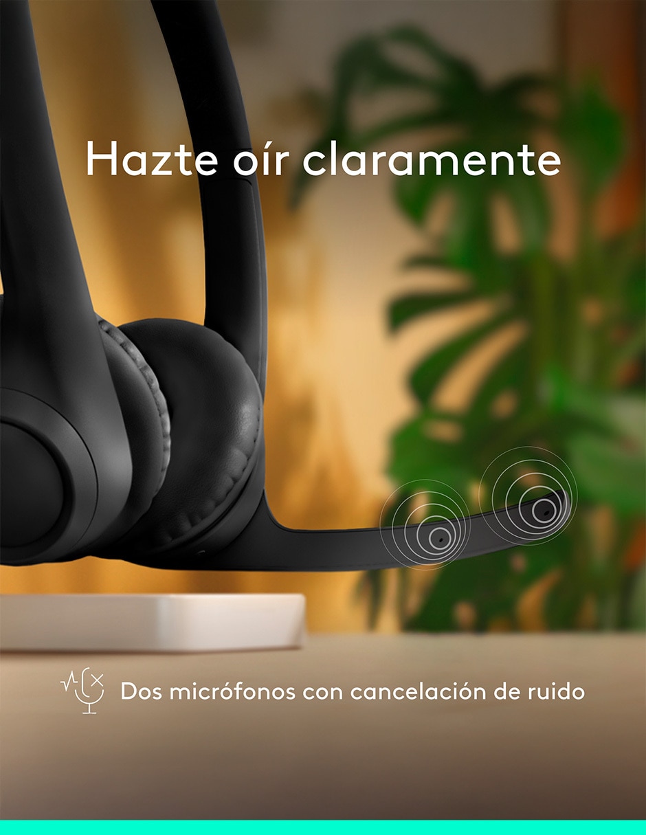 Audífonos Over-Ear Zone 300 inalámbricos con cancelacion de ruido 2