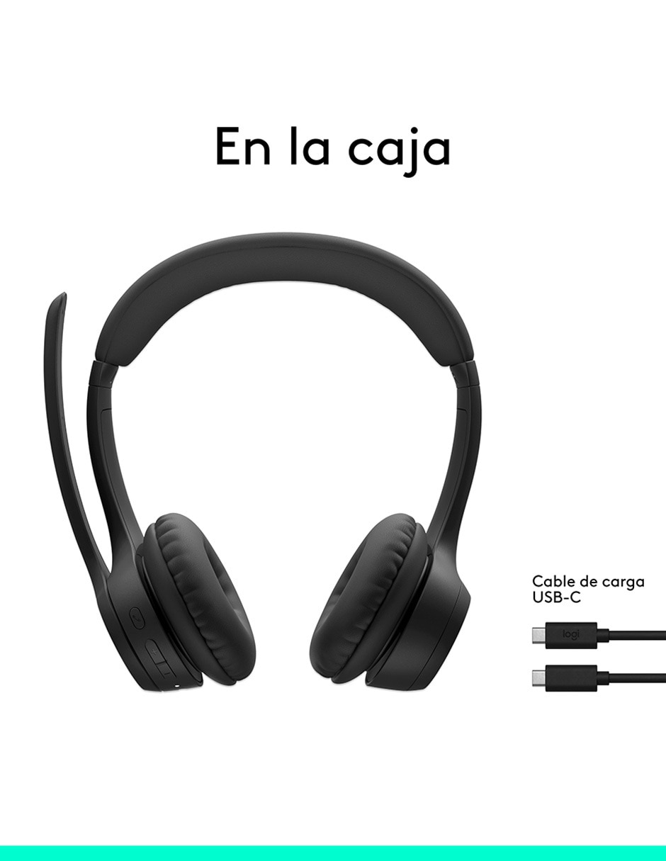 Audífonos Over-Ear Zone 300 inalámbricos con cancelacion de ruido 10