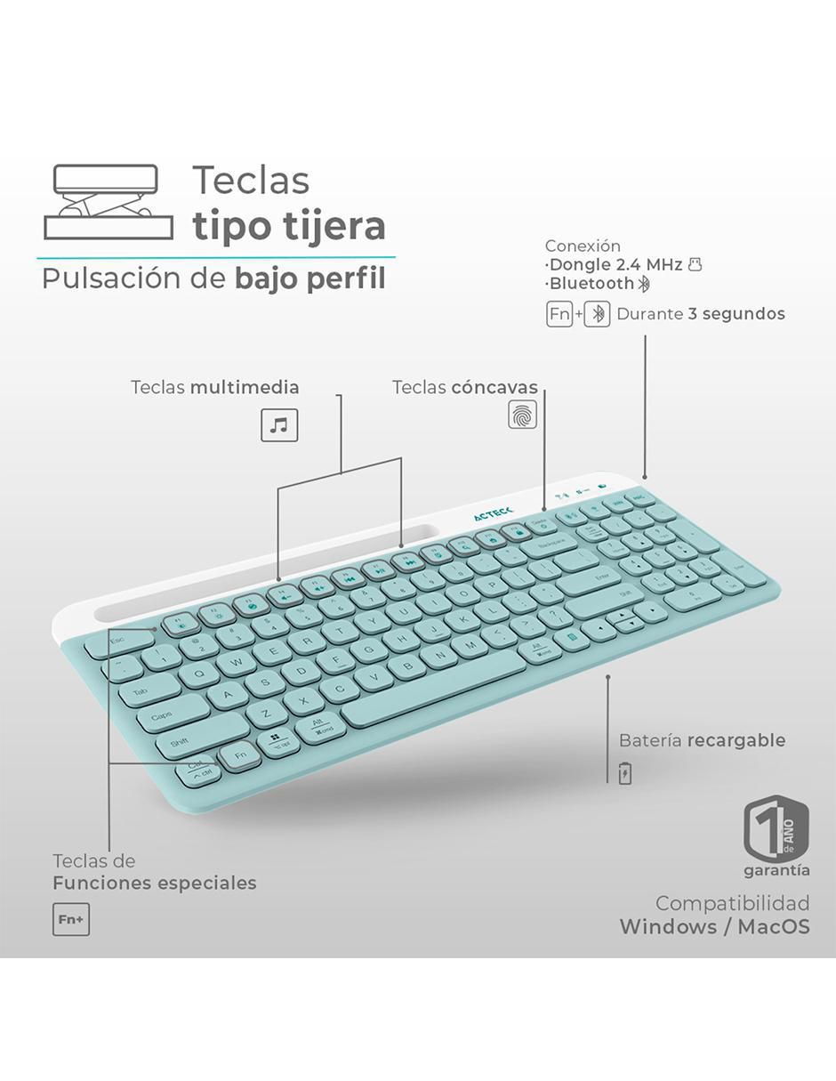 Mouse y teclado Acteck Creator Virtuos Slik mk720