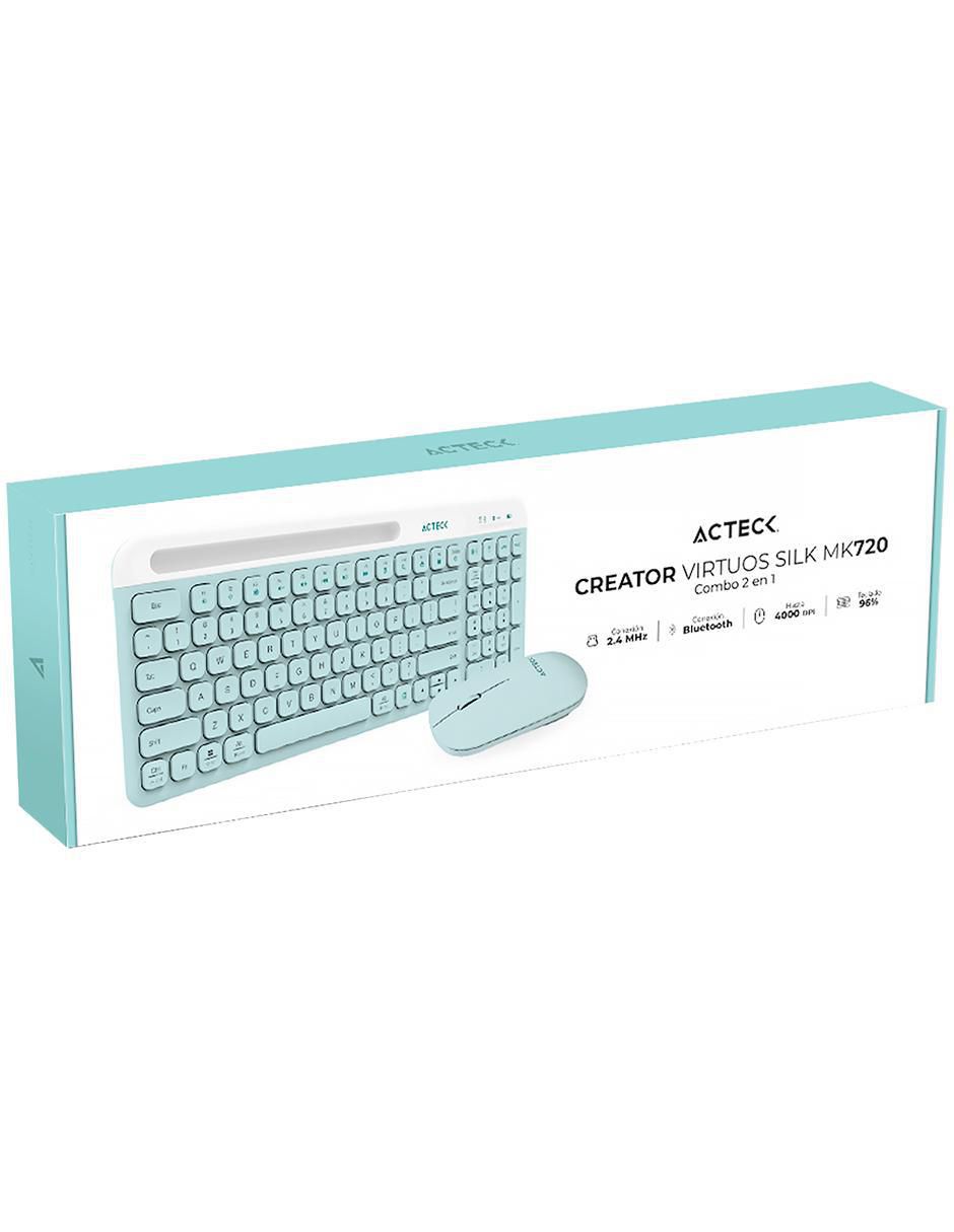 Mouse y teclado Creator Virtuos Slik mk720