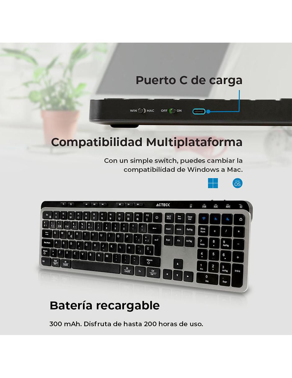 Mouse y teclado Creator Krea mk755 3