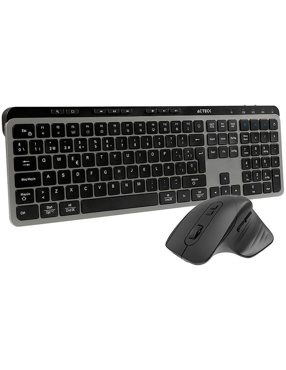 Mouse y teclado Creator Krea mk755 6