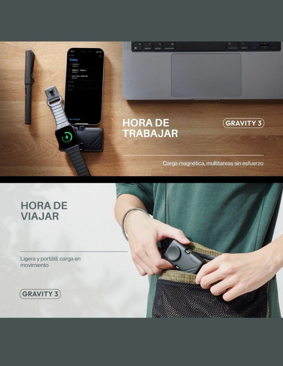 Batería portátil ADAM ELEMENTS 5000 mAh APBADGV3WH