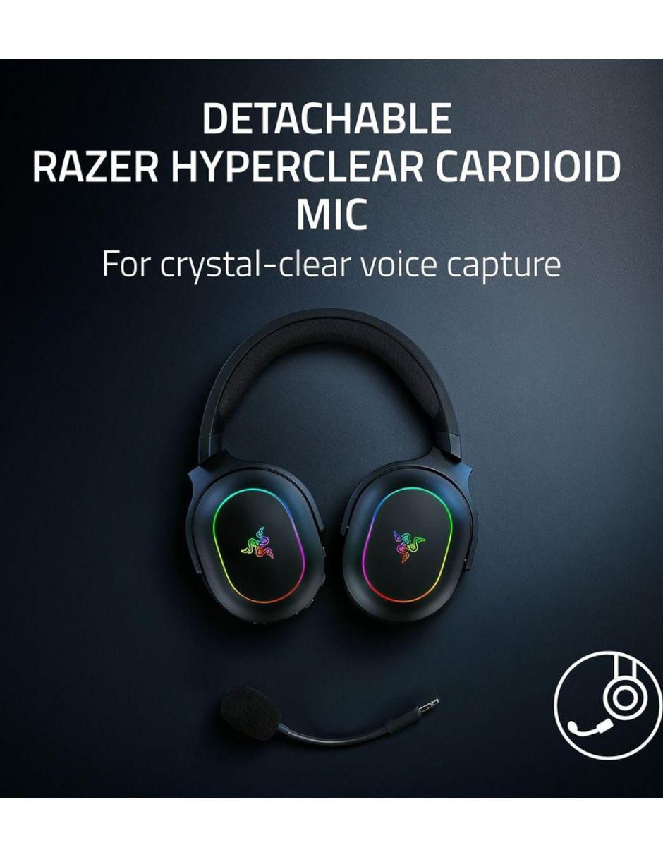 Audífonos gamer Over-Ear Razer Barracuda X Croma inalámbricos