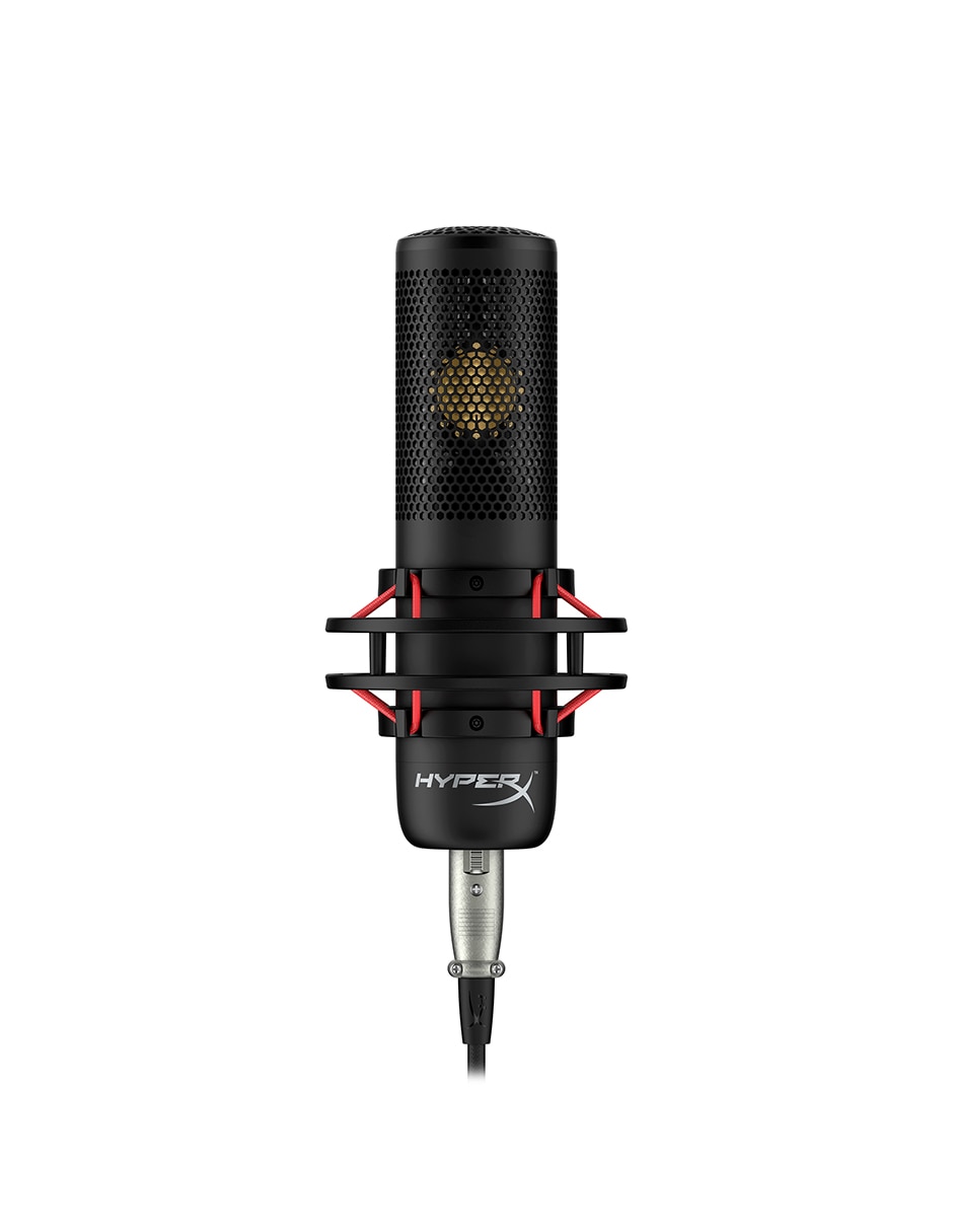 Micrófono gamer Hyperx Creator Audio Bundle alámbrica