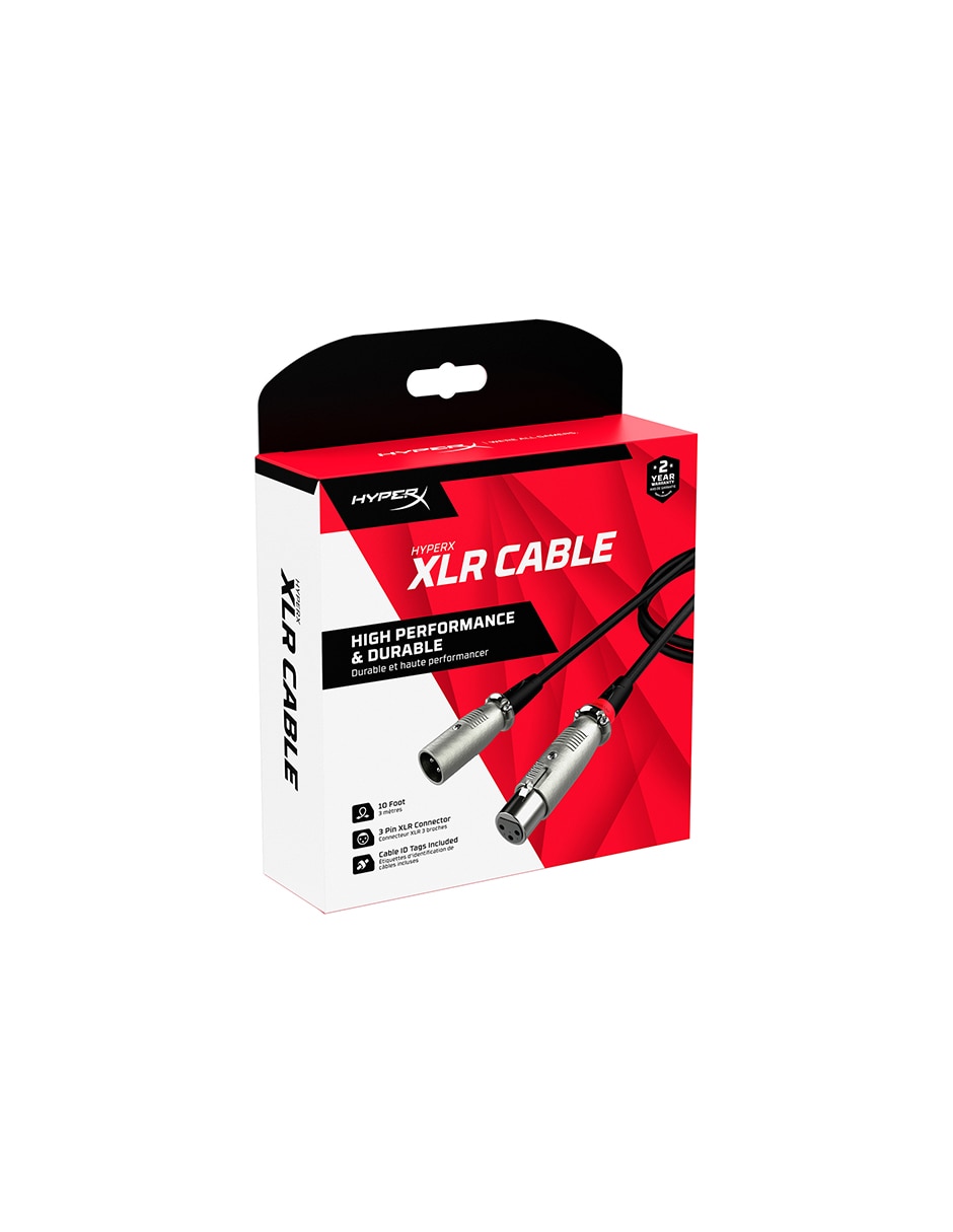 Micrófono gamer Hyperx Creator Audio Bundle alámbrica
