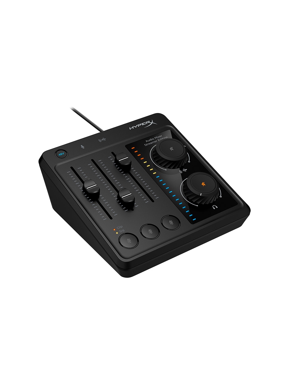Micrófono gamer Hyperx Creator Audio Bundle alámbrica