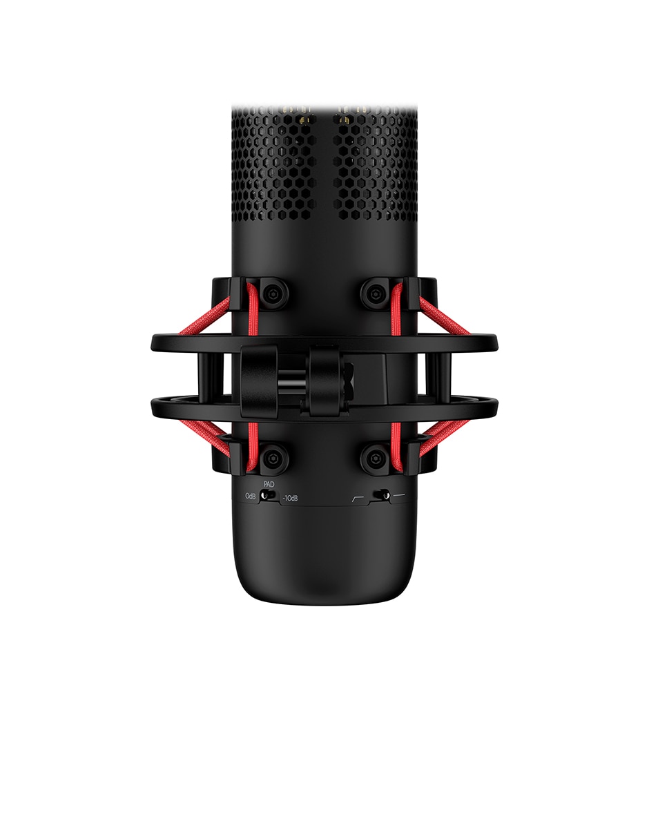 Micrófono gamer Hyperx Creator Audio Bundle alámbrica