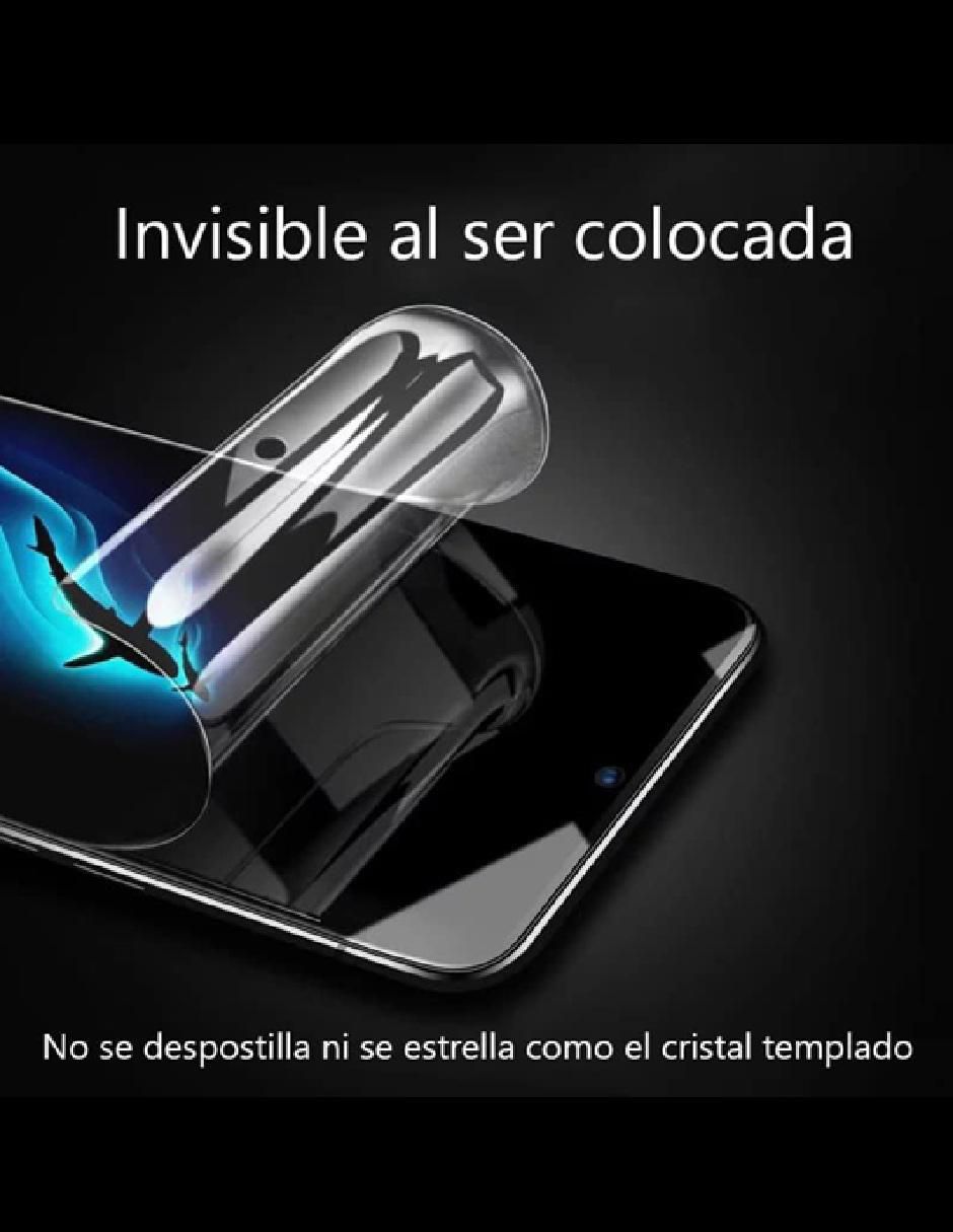 Mica para celular iPhone 15 Pro de hidrogel 6