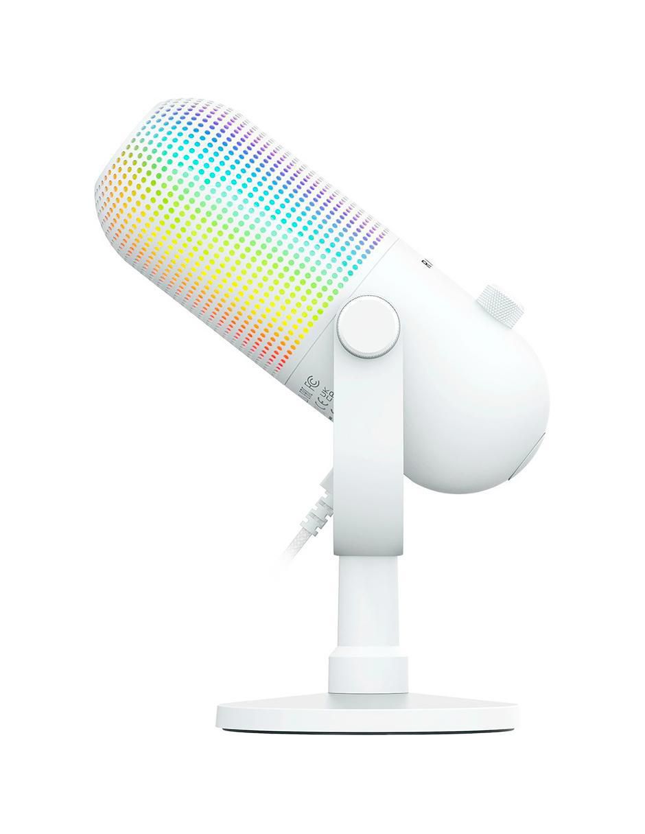 Micrófono gamer Seiren V3 Chroma RGB alámbrica 3