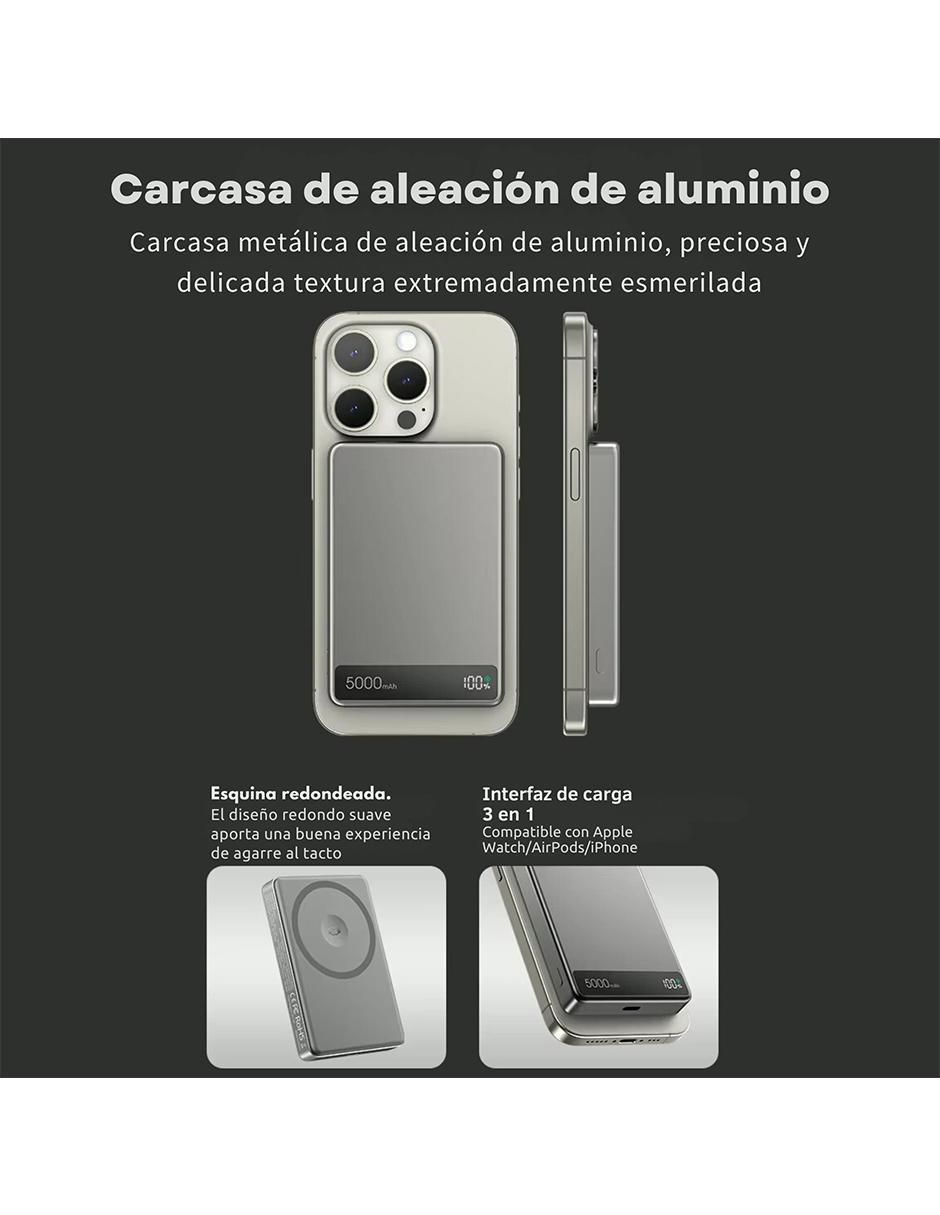 Batería portátil 5000 mAh 4