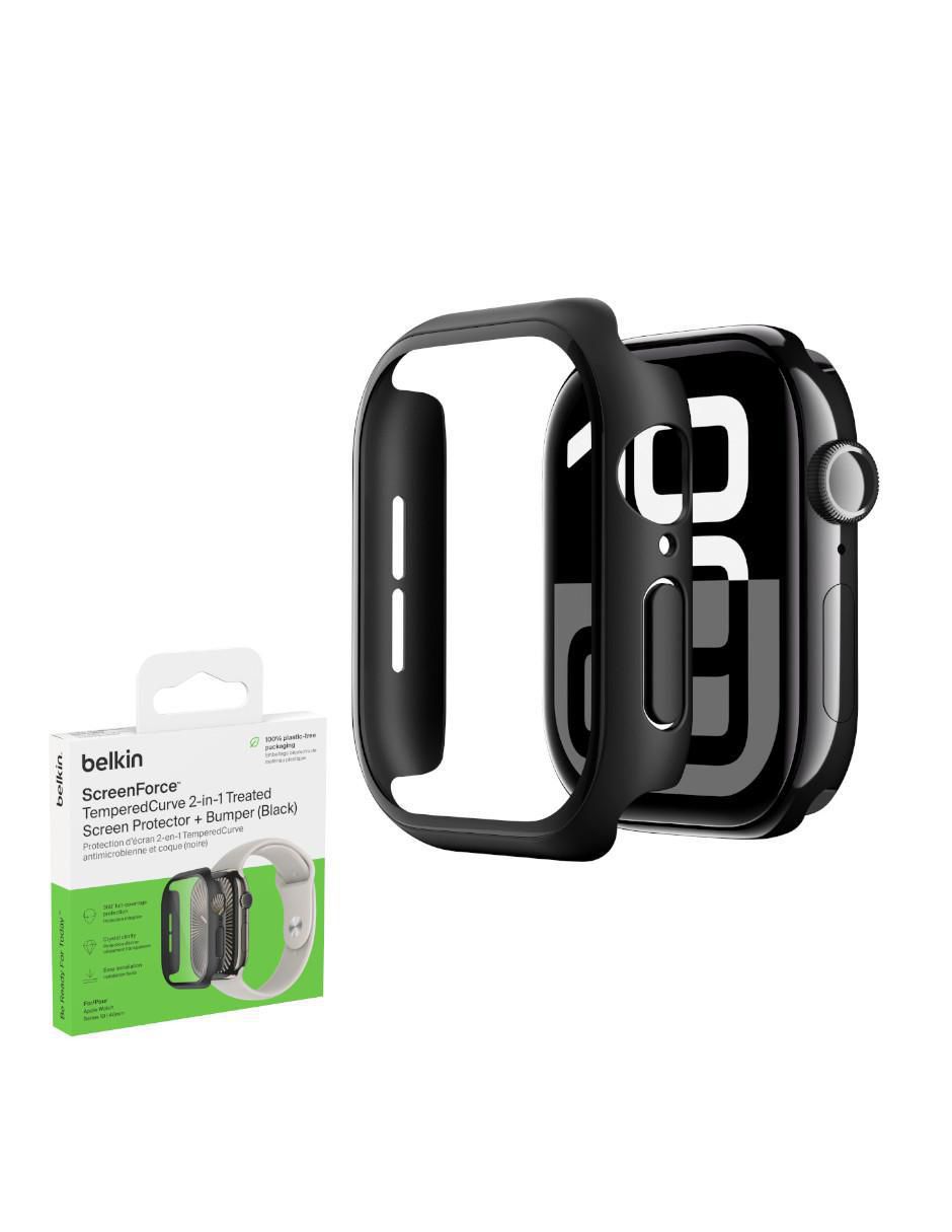 Mica para smartwatch Apple Watch Series 10 de cristal templado 4