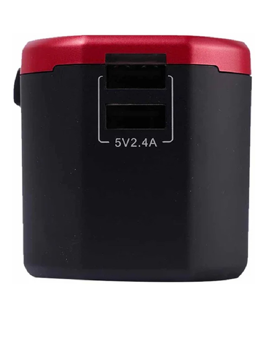 Cargador pared Forward FW-CVU2.4AMP-NEG-175 Universal