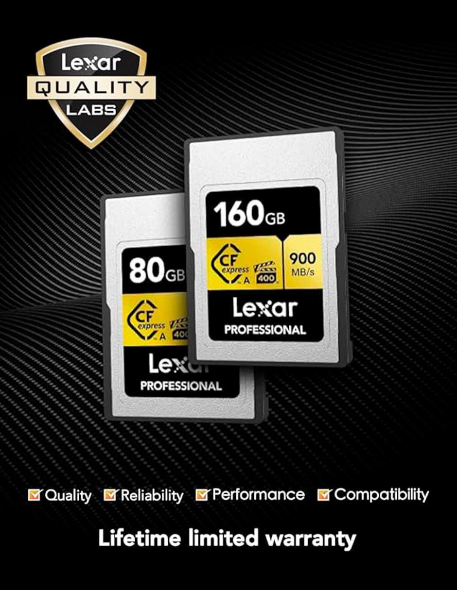 Memoria Cfexpress capacidad 80 GB Memoria Cfexpress capacidad 80 GB